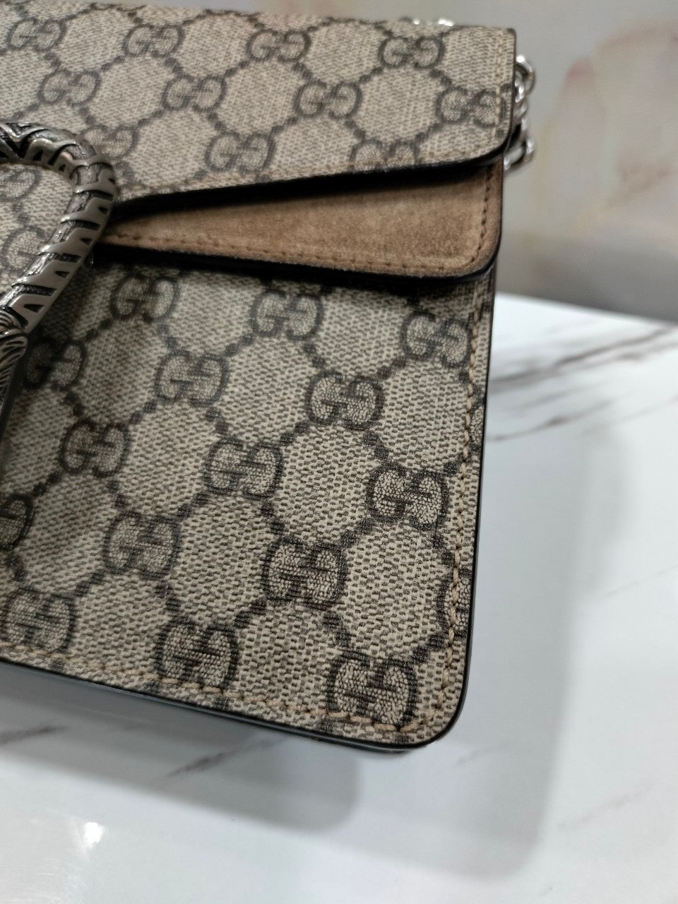 Gucci Dionysus Mini Beige Ebony GHW