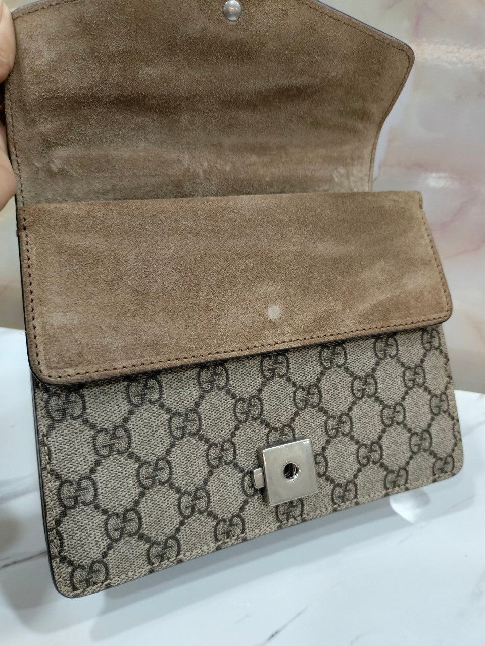 Gucci Dionysus Mini Beige Ebony GHW