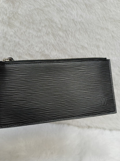 LV Felicie Pochette Patches Trunks Epi Black 2018