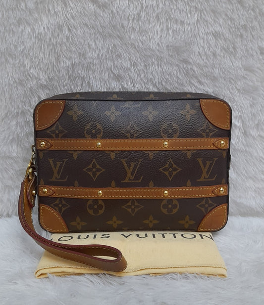 Lv Soft Trunk Pouch Monogram 2019