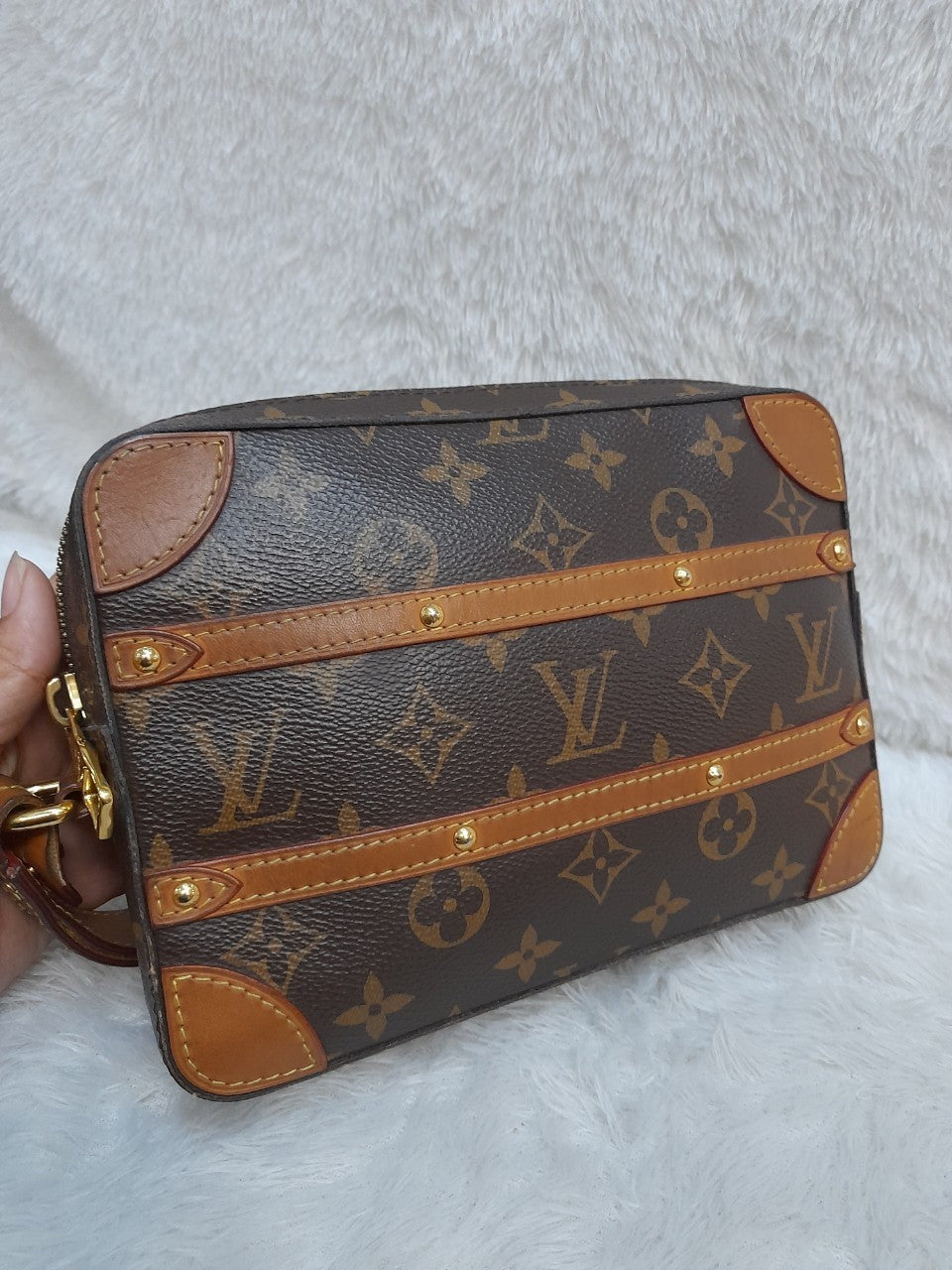 Lv Soft Trunk Pouch Monogram 2019