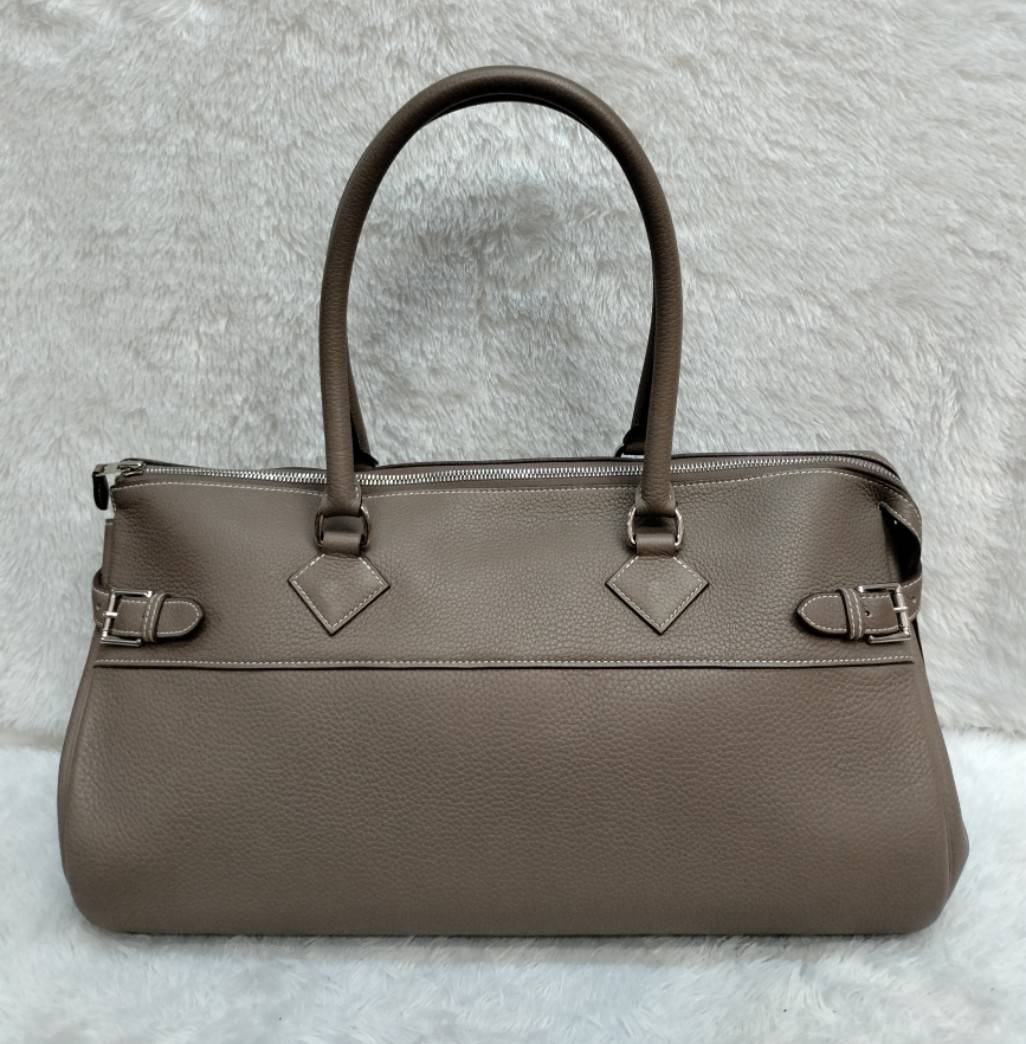 Hermes Atlas Clem Etoupe PHW #M square