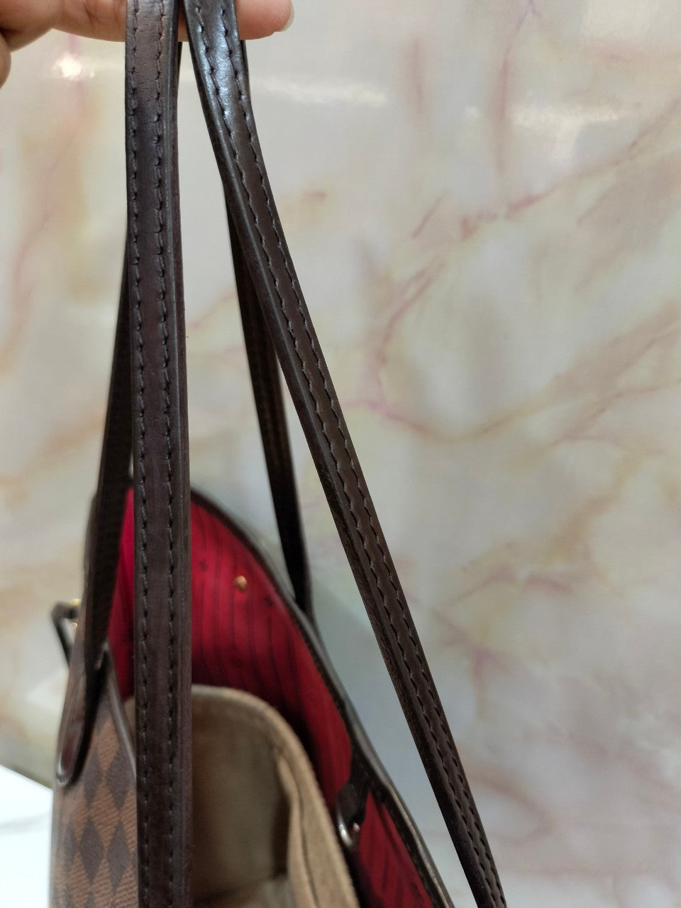 Lv Neverfull MM Damier 2012