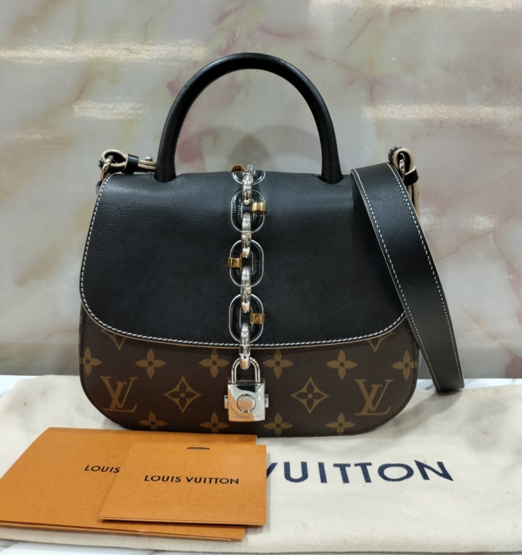 LV Chain It PM Monogram Black 2018