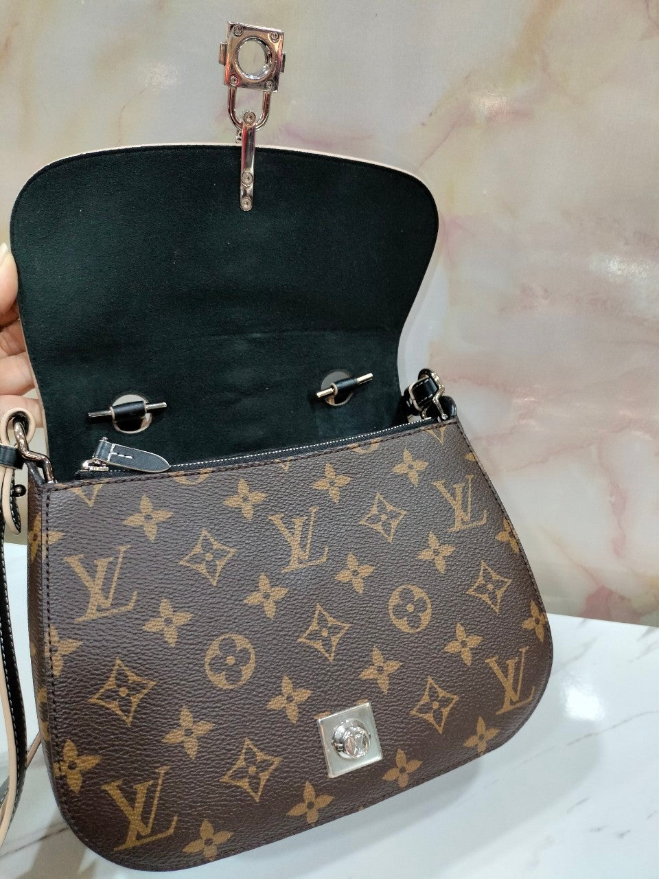 LV Chain It PM Monogram Black 2018