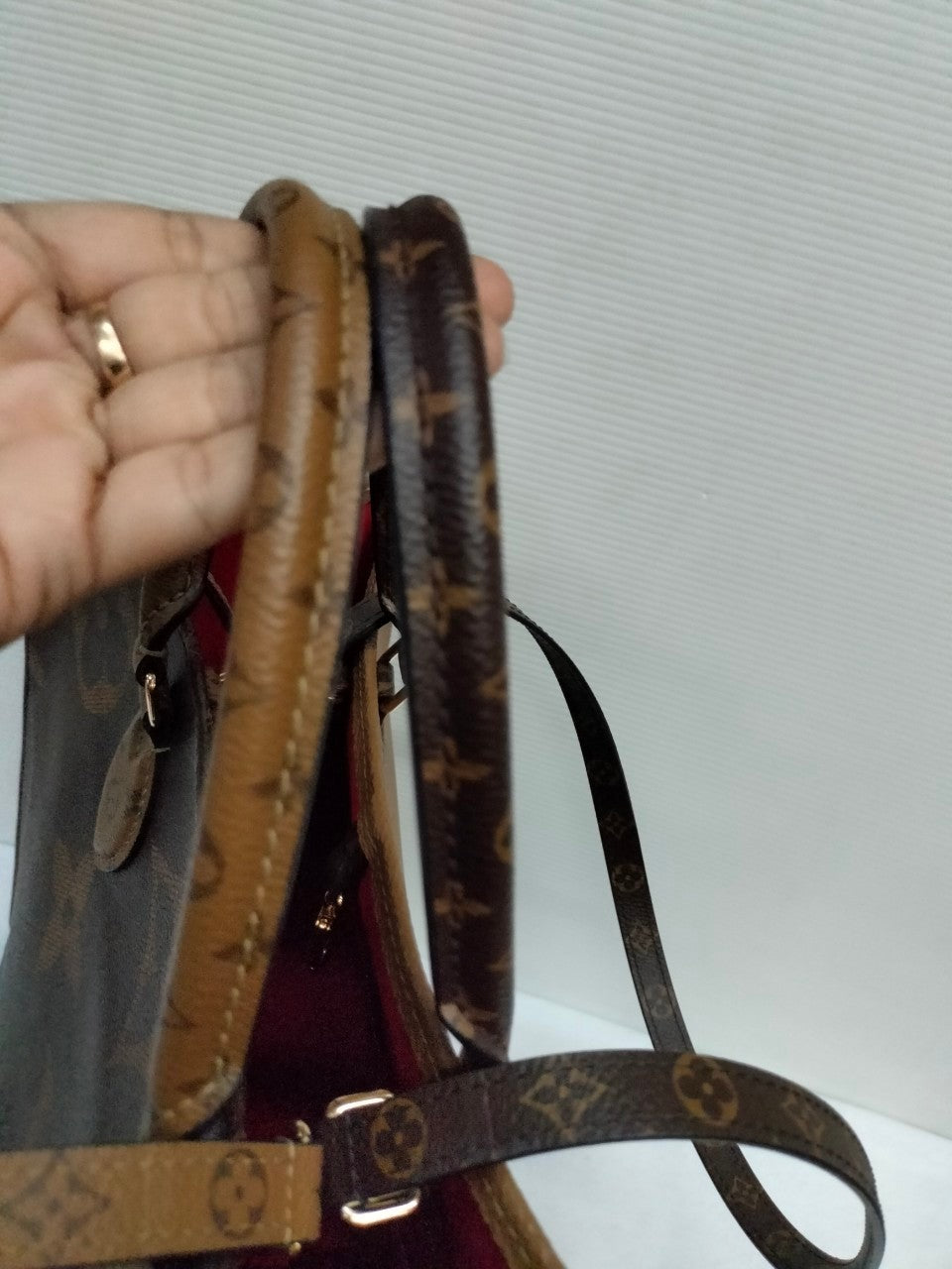 Lv Onthego GM Monogram Giant Reverse 2019