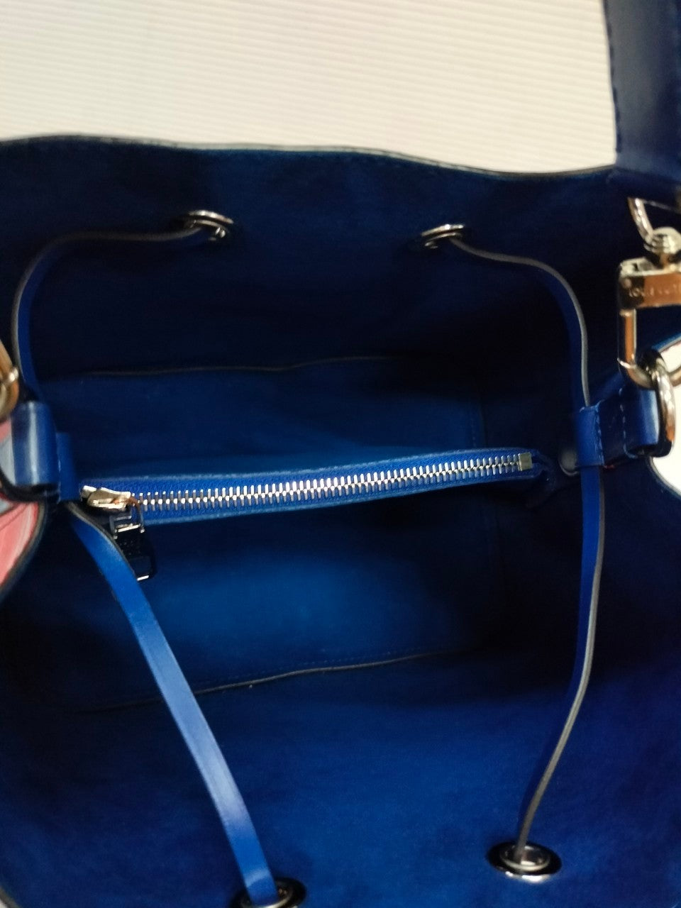 Lv Neo Noe Epi Coquelicot Blue 2018