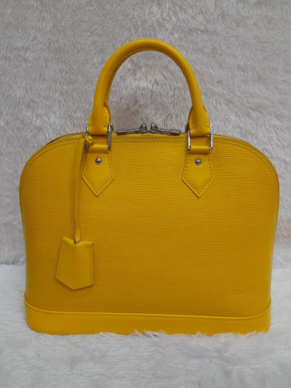 Lv Alma PM Yellow Epi Leather 2013