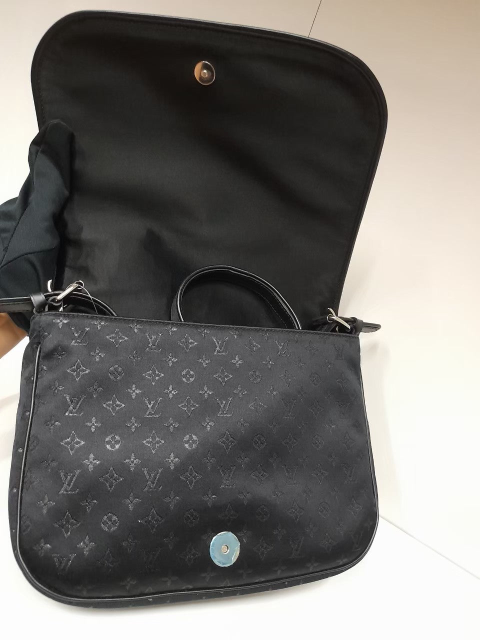 LV Conte de Fees Musette Black Silk Monogram 2002