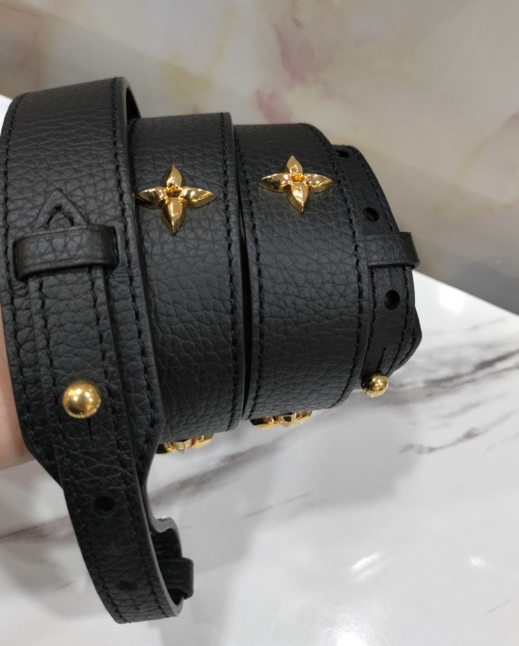 LV Capucines PM Taurillon Mechanical Flowers Smile Black 2018