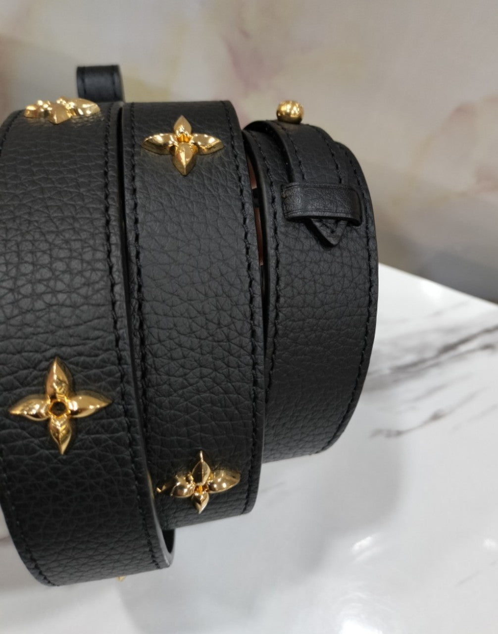 LV Capucines PM Taurillon Mechanical Flowers Smile Black 2018