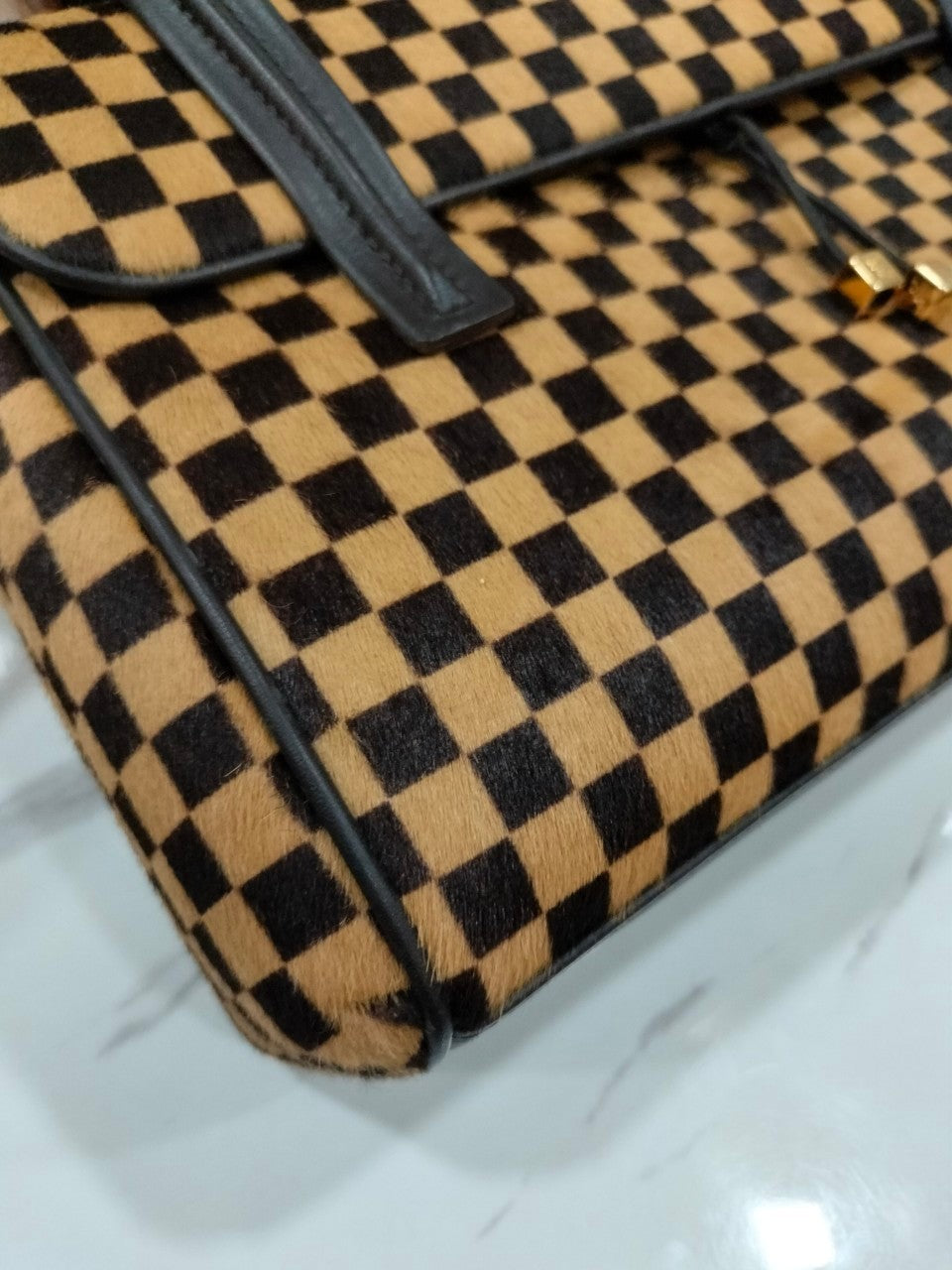 Lv Lionne Sauvage Pony Hair Brown 2000