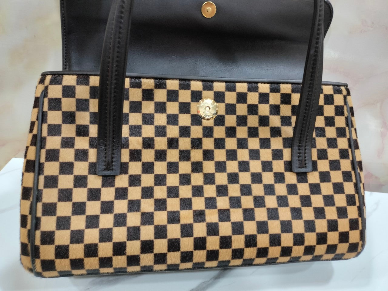 Lv Lionne Sauvage Pony Hair Brown 2000