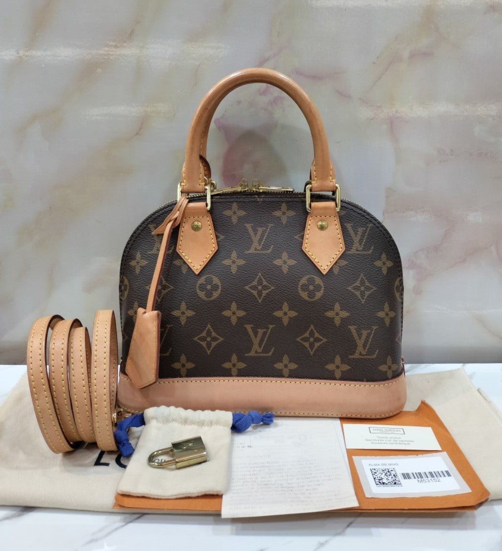 LV Alma BB Monogram 2019