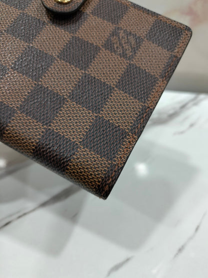 LV Notebook Cover Agenda PM Damier