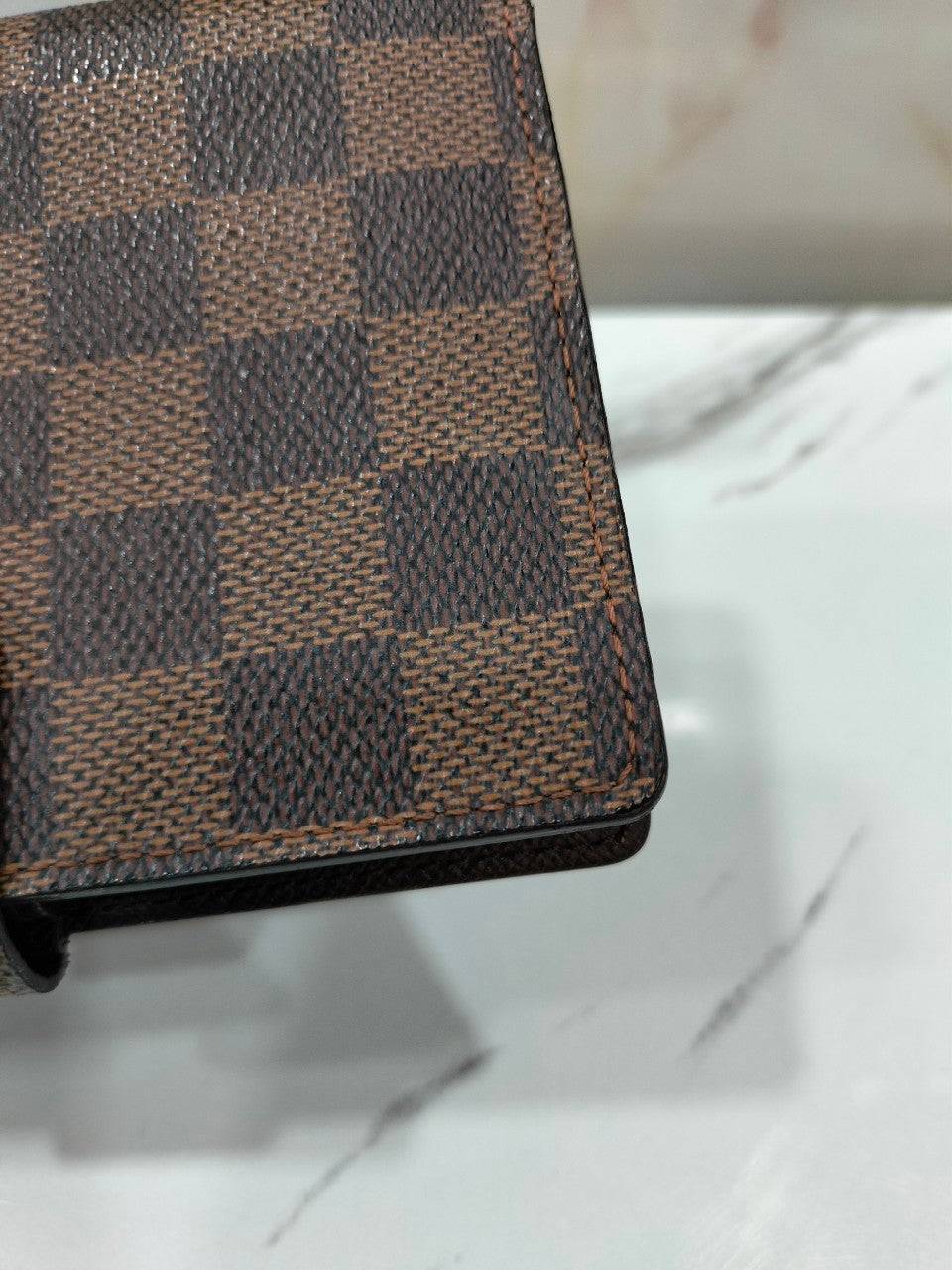 LV Notebook Cover Agenda PM Damier