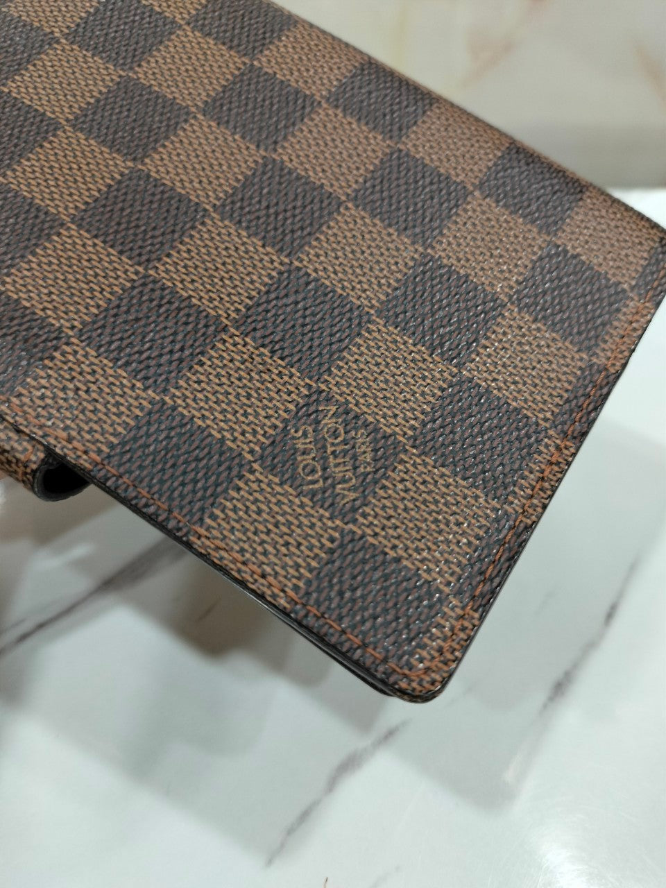 LV Notebook Cover Agenda PM Damier