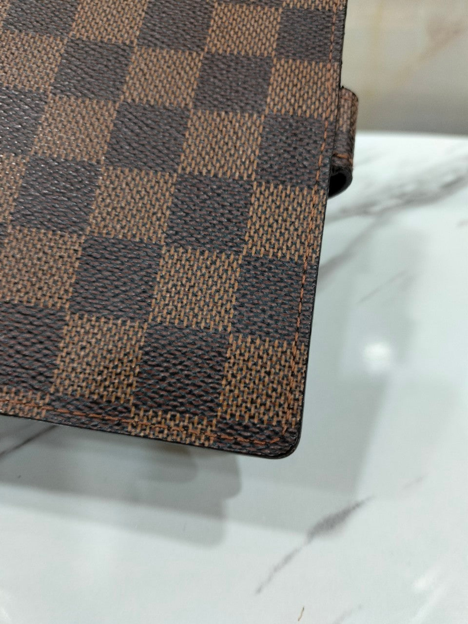 LV Notebook Cover Agenda PM Damier