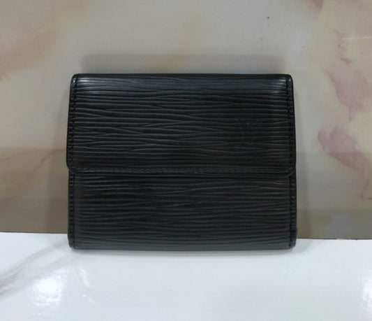 LV Ludlow Coin Case Purse Epi Black