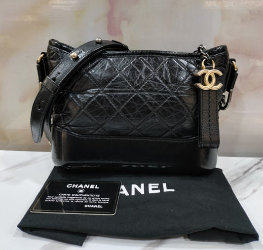 Chanel Gabrielle Small Black #24