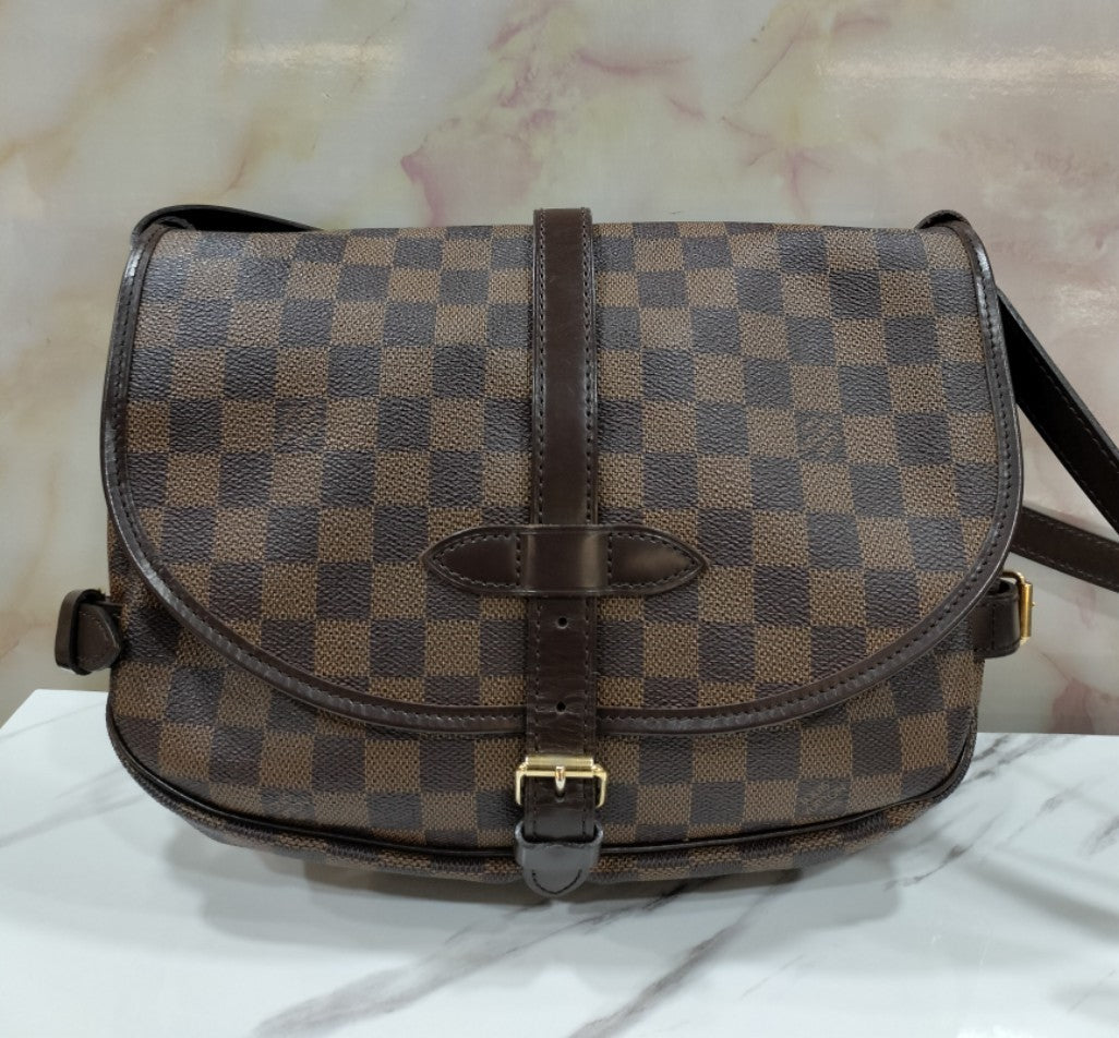 LV Saumur PM Damier