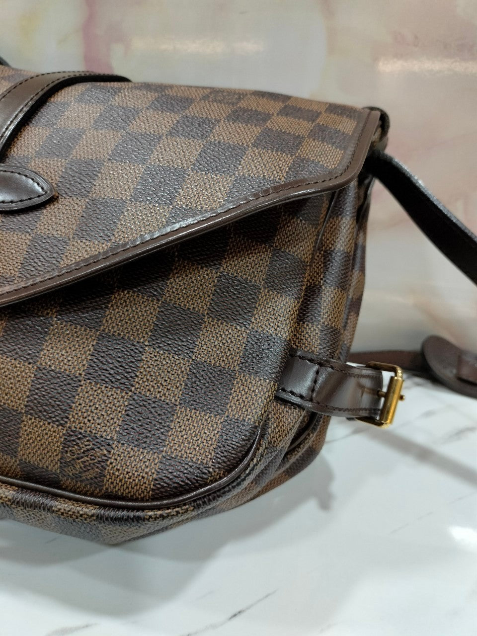 LV Saumur PM Damier