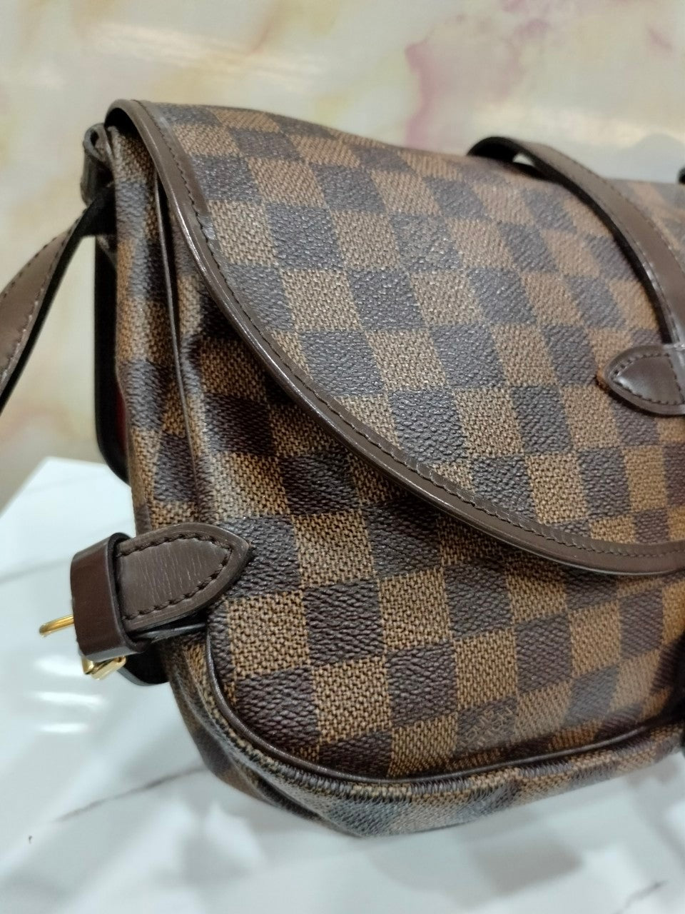 LV Saumur PM Damier