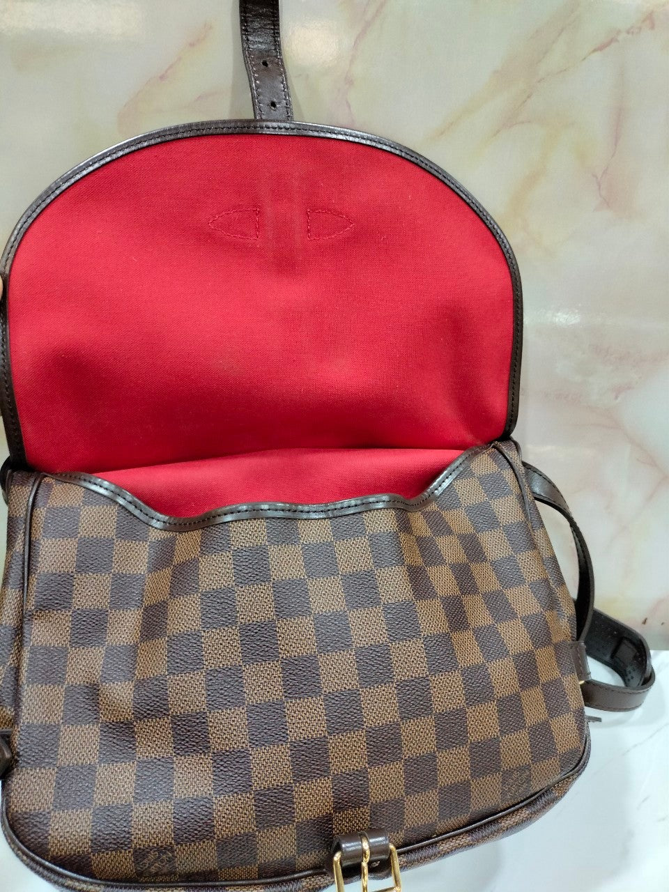 LV Saumur PM Damier