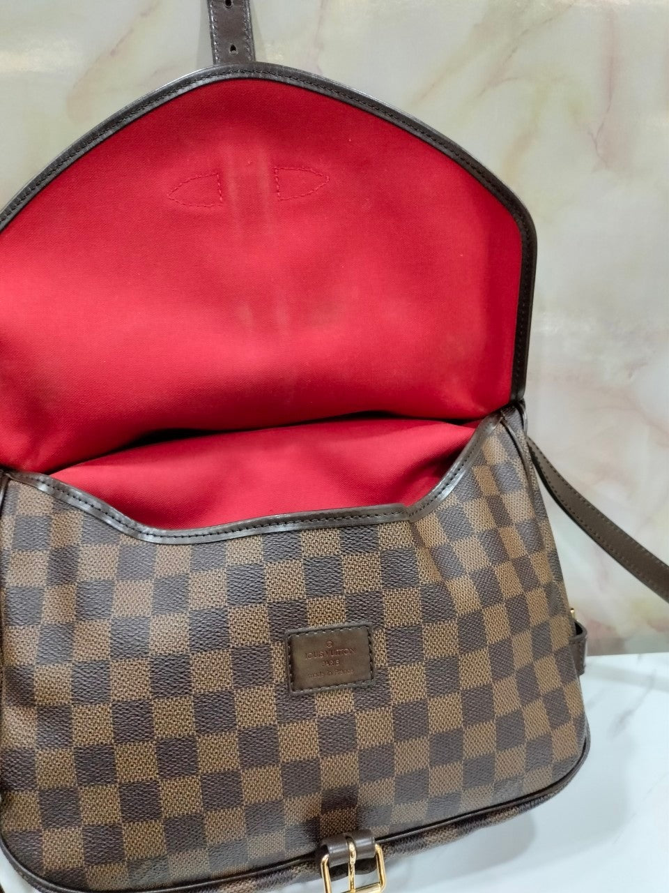 LV Saumur PM Damier