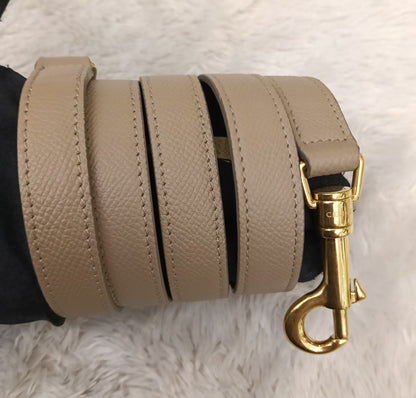 Celine Micro Belt Grained Light Taupe GHW 2021
