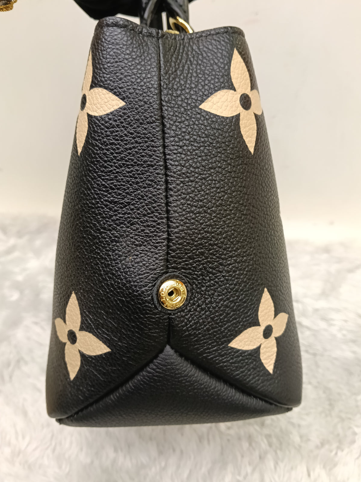 LV Petit Palais Monogram Empreinte Noir Creme (CHIP)