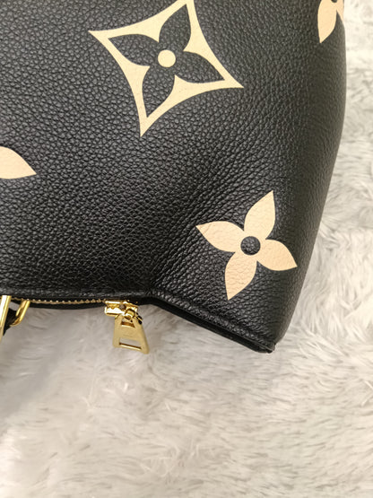 LV Petit Palais Monogram Empreinte Noir Creme (CHIP)