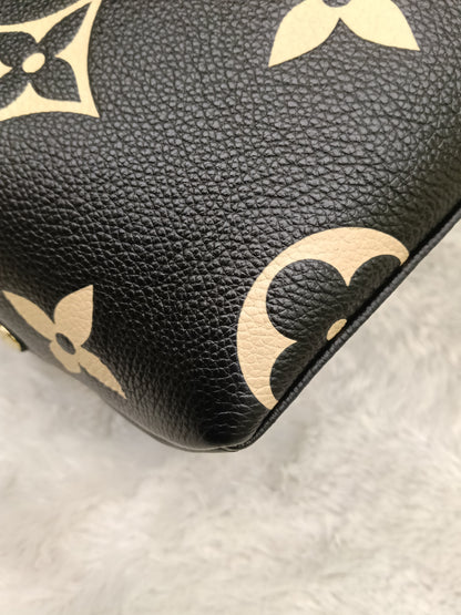 LV Petit Palais Monogram Empreinte Noir Creme (CHIP)