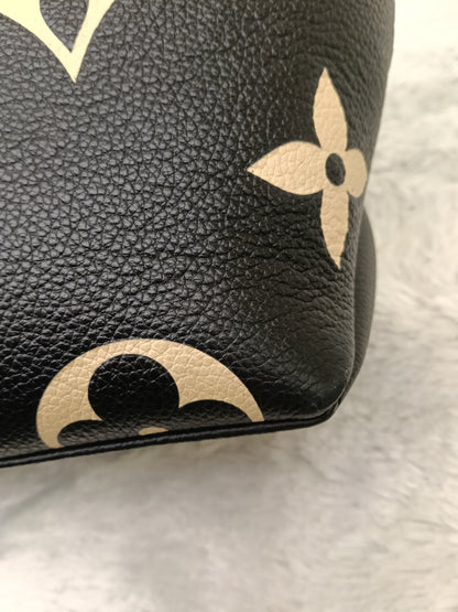 LV Petit Palais Monogram Empreinte Noir Creme (CHIP)