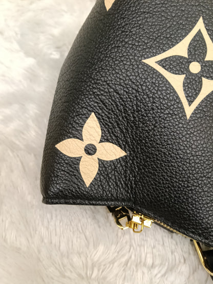 LV Petit Palais Monogram Empreinte Noir Creme (CHIP)