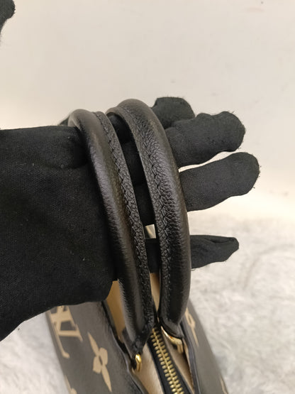 LV Petit Palais Monogram Empreinte Noir Creme (CHIP)