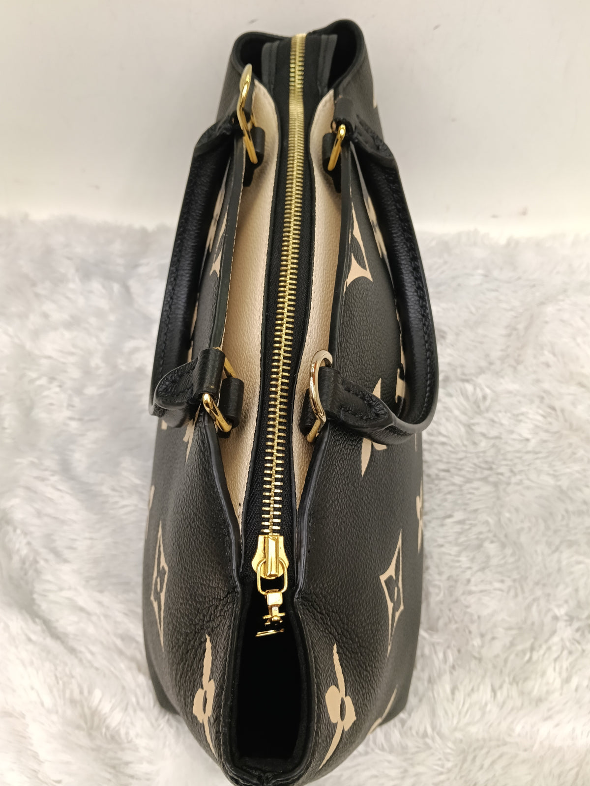 LV Petit Palais Monogram Empreinte Noir Creme (CHIP)