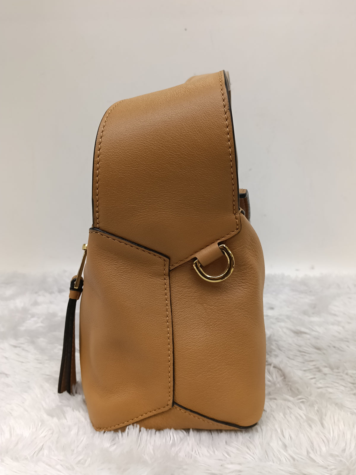 Loewe Puzzle Hobo Calfskin Warm Desert GHW 2022