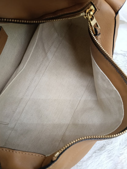 Loewe Puzzle Hobo Calfskin Warm Desert GHW 2022