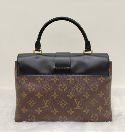 LV One Handle Flap Bag MM Monogram Noir 2016