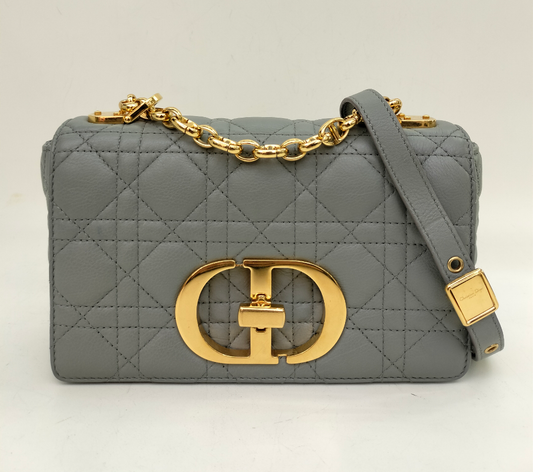 Dior Caro Small Grey GHW 2021
