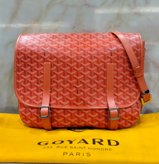 Goyard Belvedere GM Messenger Orange SHW 2010