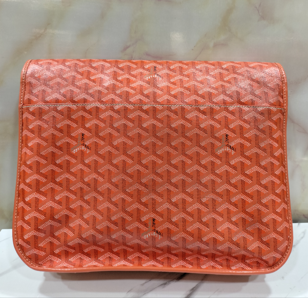 Goyard Belvedere GM Messenger Orange SHW 2010