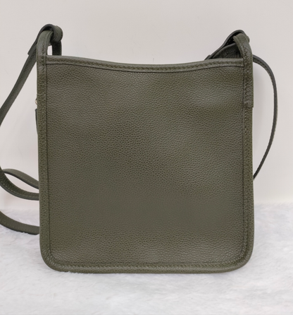 Longchamp Le Foulonne Crossbody Khaki GHW