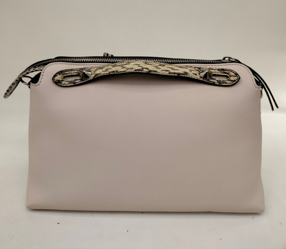 Fendi BTW Medium Off White Handle Python SHW 2017