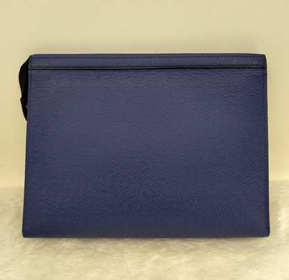 LV Pochette Voyage Taiga Blue Cobalt 2019
