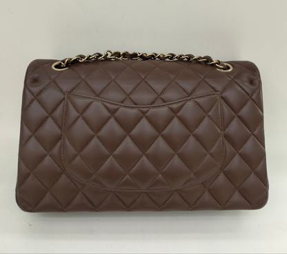 Chanel Medium Lamb Brown GHW DF (CHIP) 2023