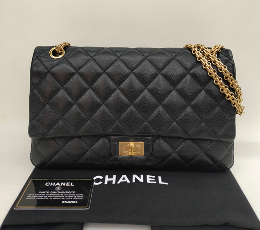 Chanel Reissue 226 Caviar Black GHW DF #19