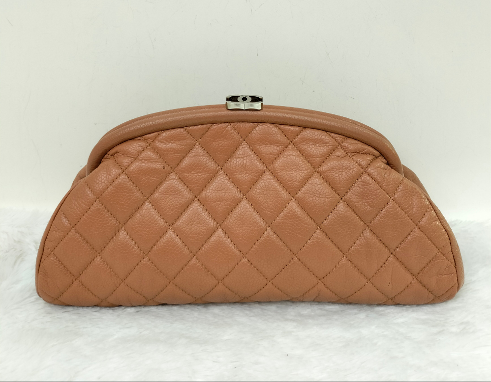 Chanel Timeless Caviar Brown SHW #15