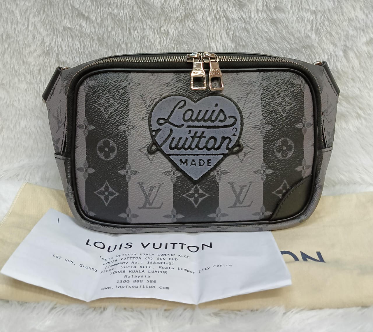 LV Modular Sling Monogram Stripes Eclipse 2021 (CHIP)